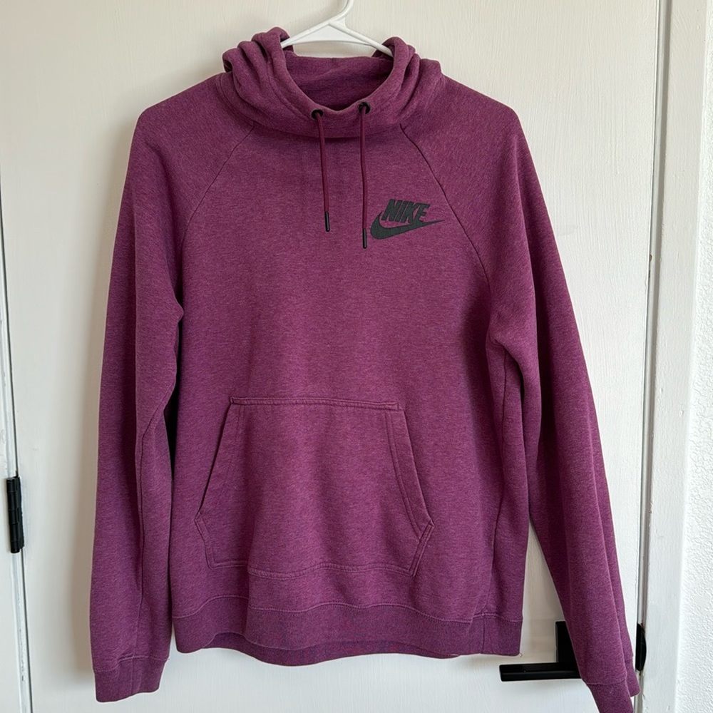 Nike hoodie purple M